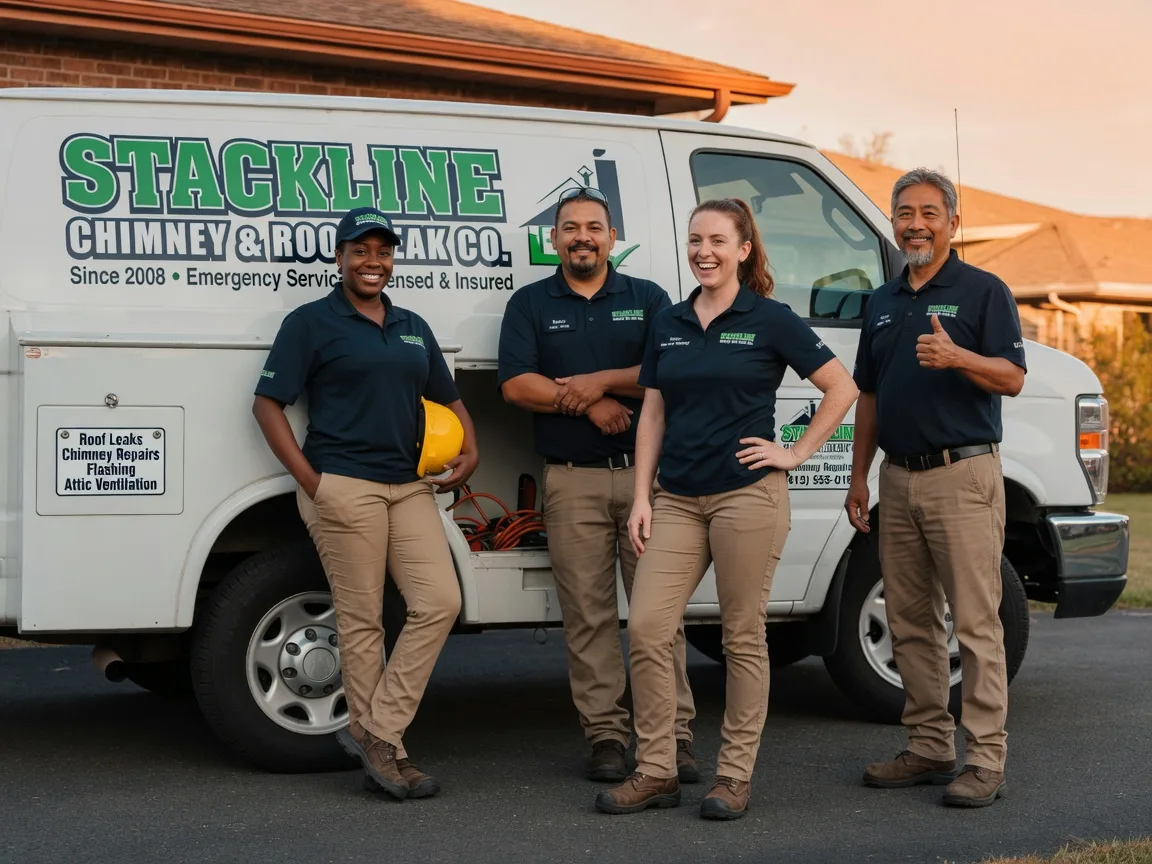 Chimney flashing repair company in Dayton, MN
